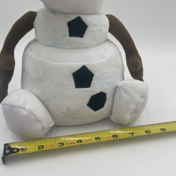 Disney Frozen Olaf Plush Toy Weighted Bottom Animated - Picture 8 of 8